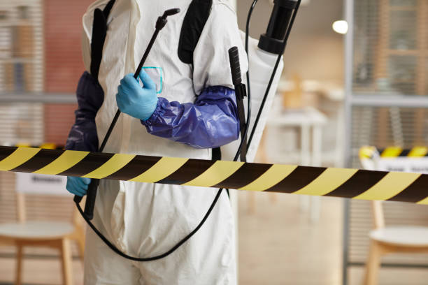 Professional Biohazard technician working in Columbia, MO